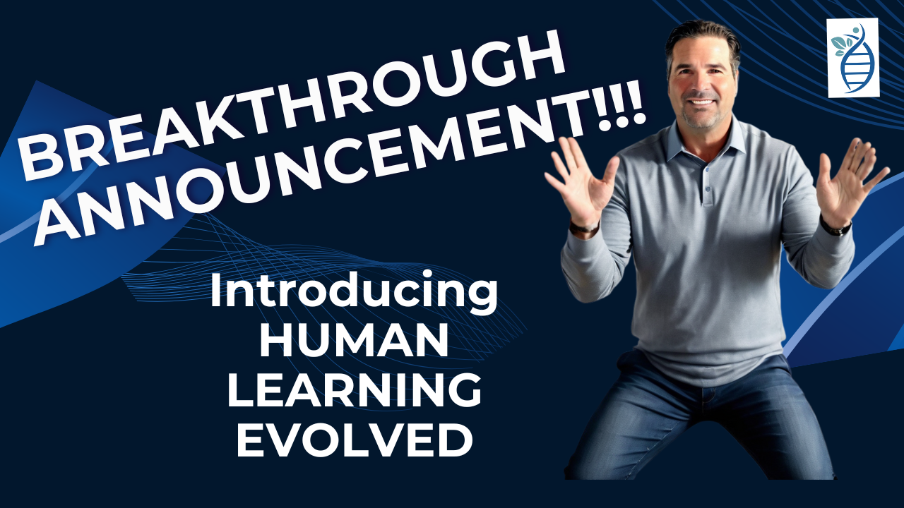 Wayne Tallman announcing the launch of Human Learning Evolved, introducing tailored leadership and development solutions.